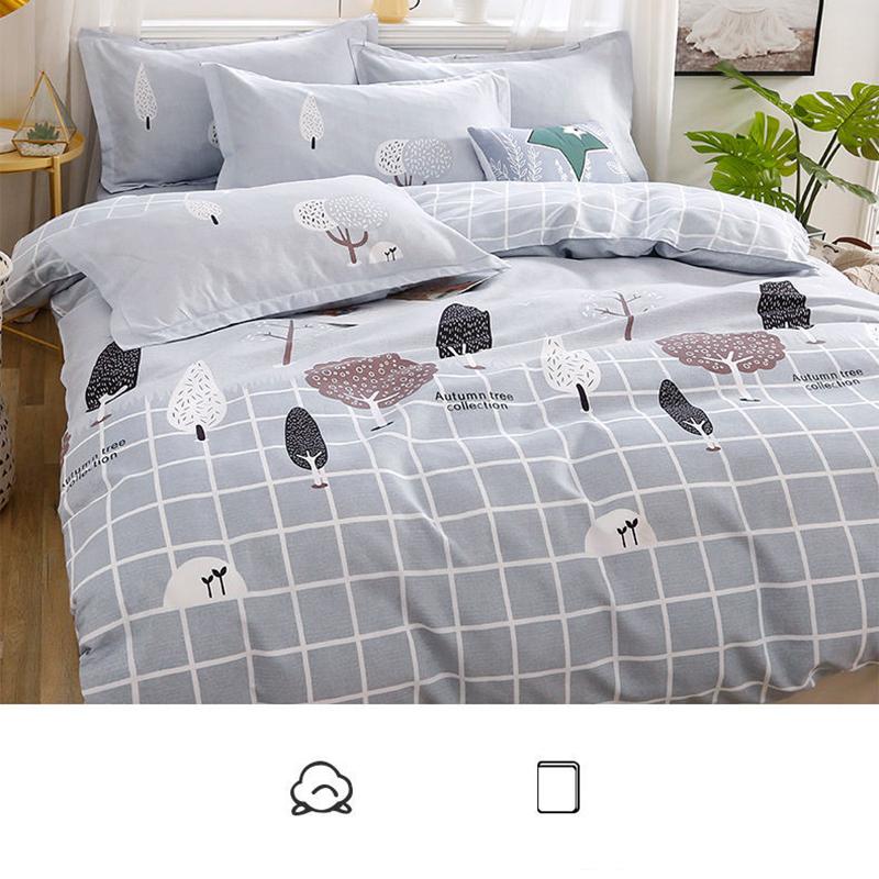 Bedding Quilt Cover Thickened Twill Pure Brushed Quilt Cover Single Quilt Cover Single Double