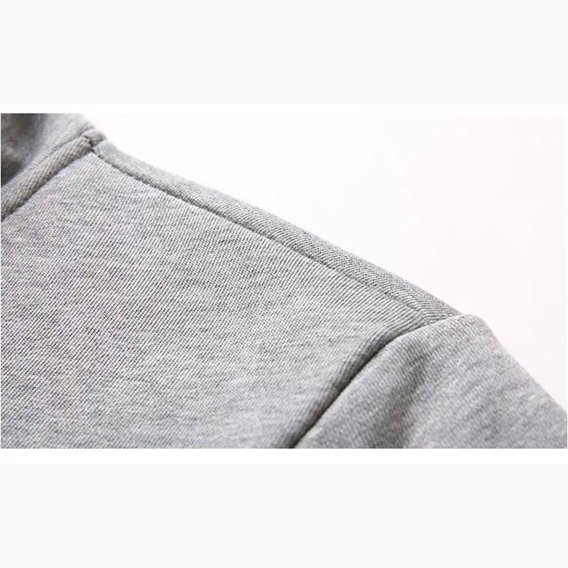 Spring Men's Stand Collar Jacket Casual Basic Coat Youth Clothing Solid Color Tops Warm Zipper Sweatershirt