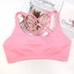 Fitness Sports Bra for Women Push Up Solid Cross Back Yoga Running Gym Workout Femme Shockproof Bra