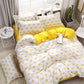 Cheap Four-Piece Bedding Set Quilt Cover Sheet Pillowcases Suit Polyester Anti-Static Delicate Children's Student Princess Style
