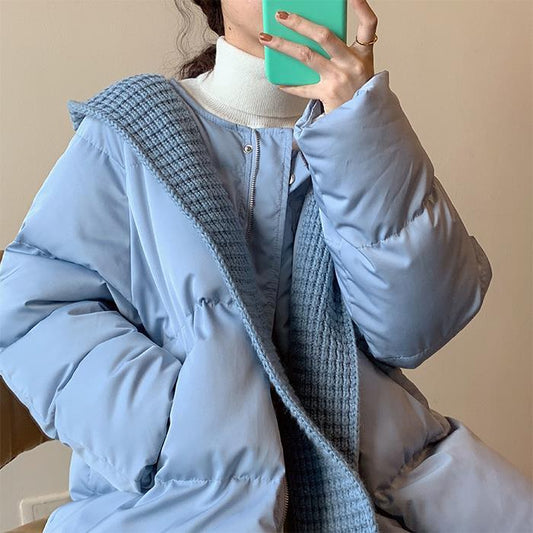 Cotton-padded Jacket Women's Mid-length Coat Winter Women's Cotton-padded Jacket Female Students Loose Korean Style