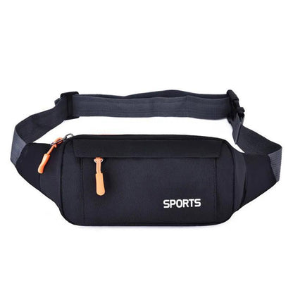 Men's and Women's Outdoor Sports Pockets Multifunctional Soft Leather Running Mobile Phone Bag Cycling Personal Wallet