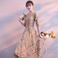 Evening Dress Female Temperament Birthday Mini Dress Mid-length Banquet Noble Toast Dress Host Dress