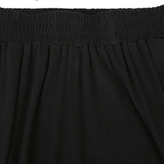 High Waist Wide Leg Pants Summer Thin Section Large Size Loose and Thin Hollow Sports Casual Pants Women