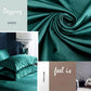 Summer Ice Silk Four-piece Bed Supplies Simple Silkwool INS Wind Is Sleeve Bed Single Pillow Set Home Bedding