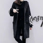 Autumn and Winter Plus Size Loose Sweater Mid-length Knitted Cardigan Jacket Jacquard Pattern Female Jacket