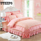 Bedding Set Girls Bedding Set lace Bed set Duvet Cover Bed Skirt or fitted sheet bedclothes