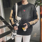 Autumn and Winter Small Fresh Round Neck Sweater Men's Pullover Sweater Student Loose Trend Long-sleeved Sweater