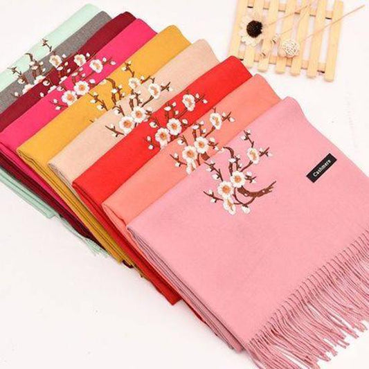 Scarves 1pc 200*70cm Pure Color Cotton Linen Long Printing Scarf Solid Color Soft Scarves Shawls Wrap