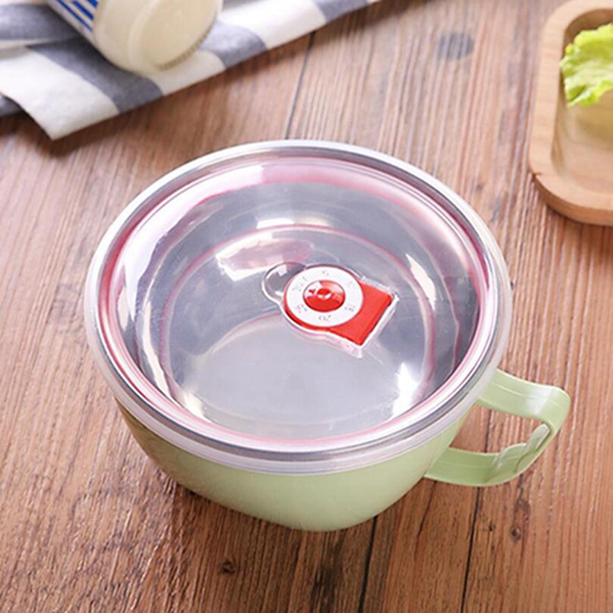 Kitchen Tools Food Container Instant Noodle Bowl With Handle Multi Fresh Soup Bowl