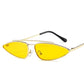WTEMPO Cat Eye Sunglasses for Women 5 colors Twin Beam Sun Glasses Retro Alloy Frame Eye Protection