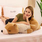 Polar Bear Plush Toys Long Pillow Stuffed Doll Girls Soft Goddess Festival Toys