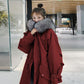 Parker Padded Jacket Women's Loose Tooling Plus Velvet Padded Padded Jacket