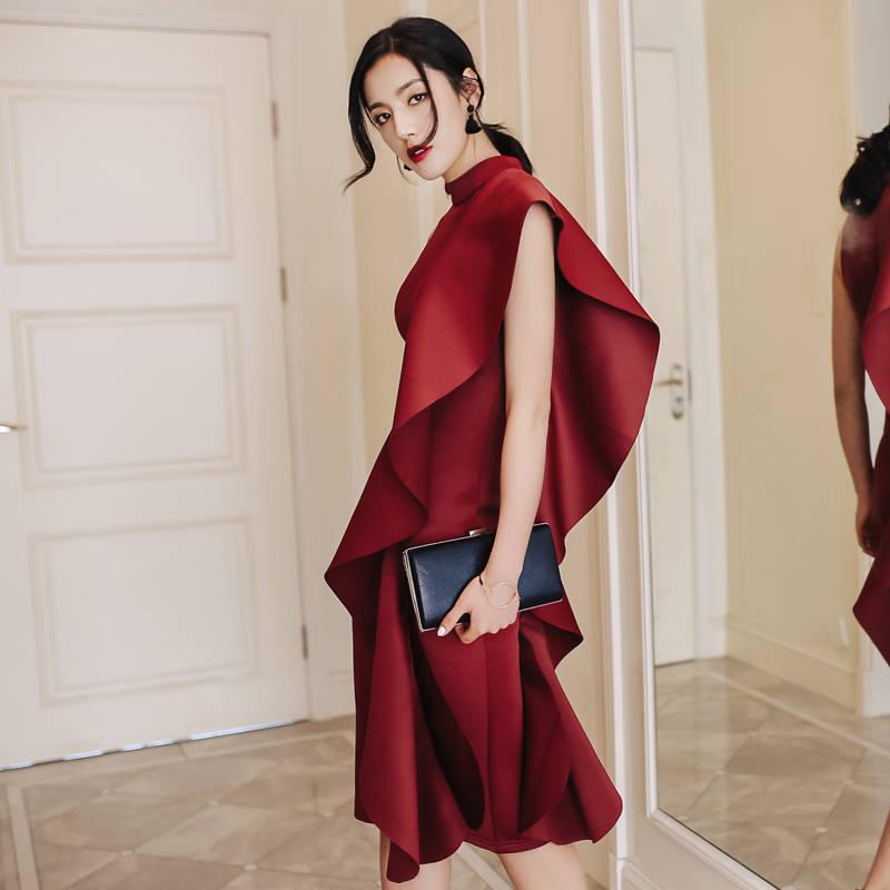 Company Annual Meeting Small Dress Female Birthday Party Ladies Dinner Party Dress