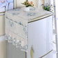 Dust Covers Washing Machine Covers Refrigerator Dust with Pocket Cotton Dust Covers Home Cleaning Dust Cover