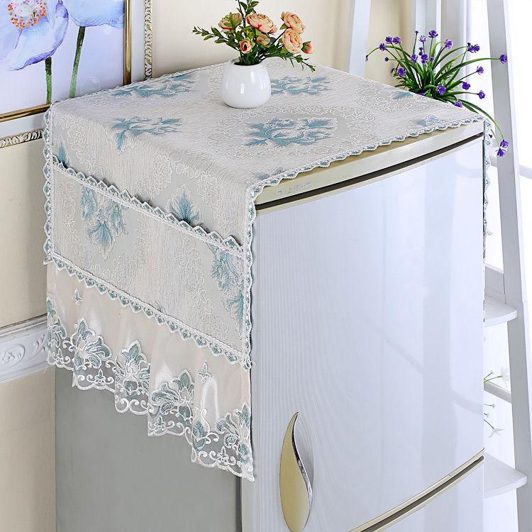 Dust Covers Washing Machine Covers Refrigerator Dust with Pocket Cotton Dust Covers Home Cleaning Dust Cover