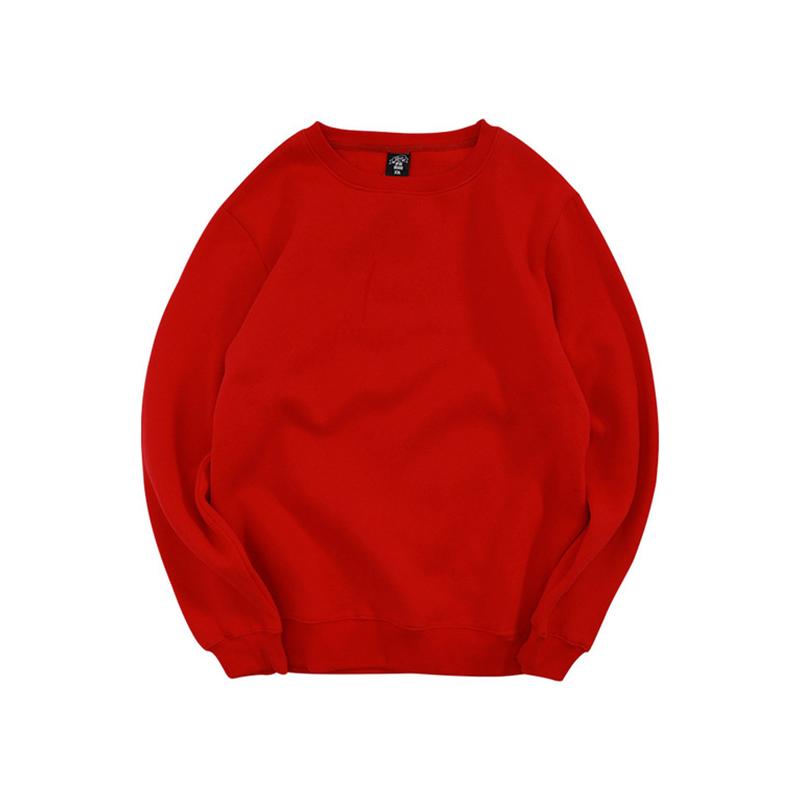 Sisters Outfit Color Plus Size Loose Round Neck Sweater Unisex Class Clothes Couple Candy Color Long Sleeve Pullover Sweatshirt Girlfriends Outfit