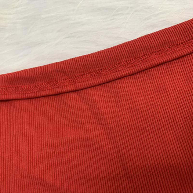 Spring and Summer Sling Dress Slim Sexy Long Dress Low-cut Solid Color Standard Size High Elasticity
