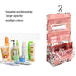 Foldable makeup bags Cosmetic bag Zippered case portable Hanging Toiletry Organizer for Women Girls