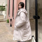 Down Padded Jacket Women's Winter Mid-length Korean Style Padded Jacket Parker Thick Bread Jacket Loose Padded Jacket