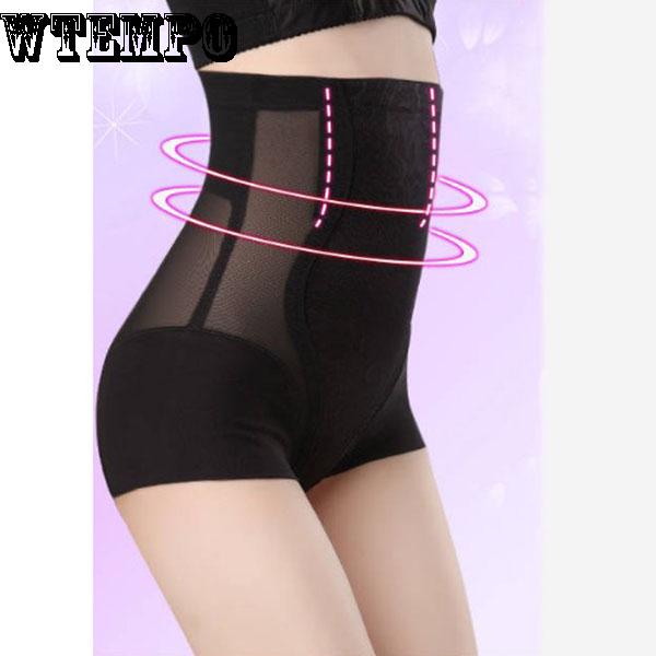 Plastic Pants Summer Belly Pants Female Postpartum Abdomen Underwear Women High Waist Hips