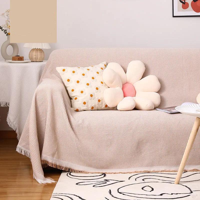 180*180cm Large Single Seat Nordic Style Four Seasons Universal Non-slip Anti-cat Scratch All-inclusive Dust-proof Sofa Cover