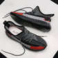 39-44 Men's Casual Shoes 3D jelly tide Shoes hit Color Coconut Shoes Men 2020 Spring flying woven Casual Sports Men's Shoes