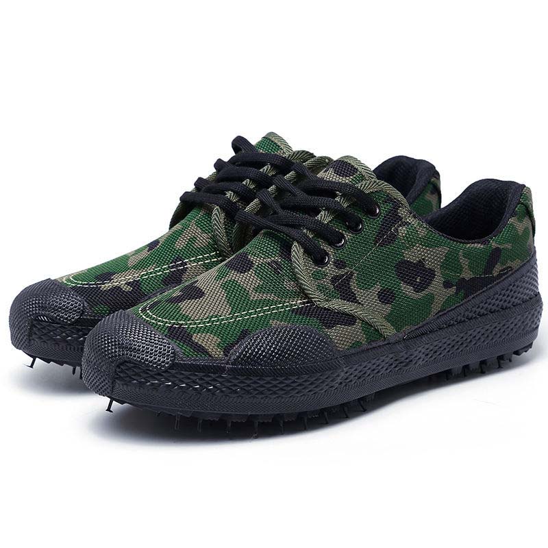 Low-cut Rubber Camouflage Shoes Outdoor Off-road Wear-resistant Non-slip Shoes