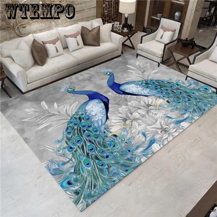 Nordic Style Carpet Geometric Rug Living Room Bedroom Bathroom Computer Chair Floor Mats