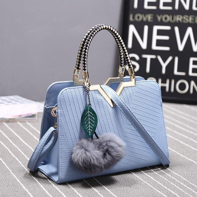 Shoulder Handbag Trendy wild Patent leather bag Big capacity Woman bag European and American style