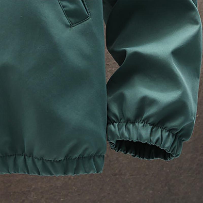 Autumn Men's Jacket Trend Workwear Jacket Youth Top Clothes Casual Hooded Gown