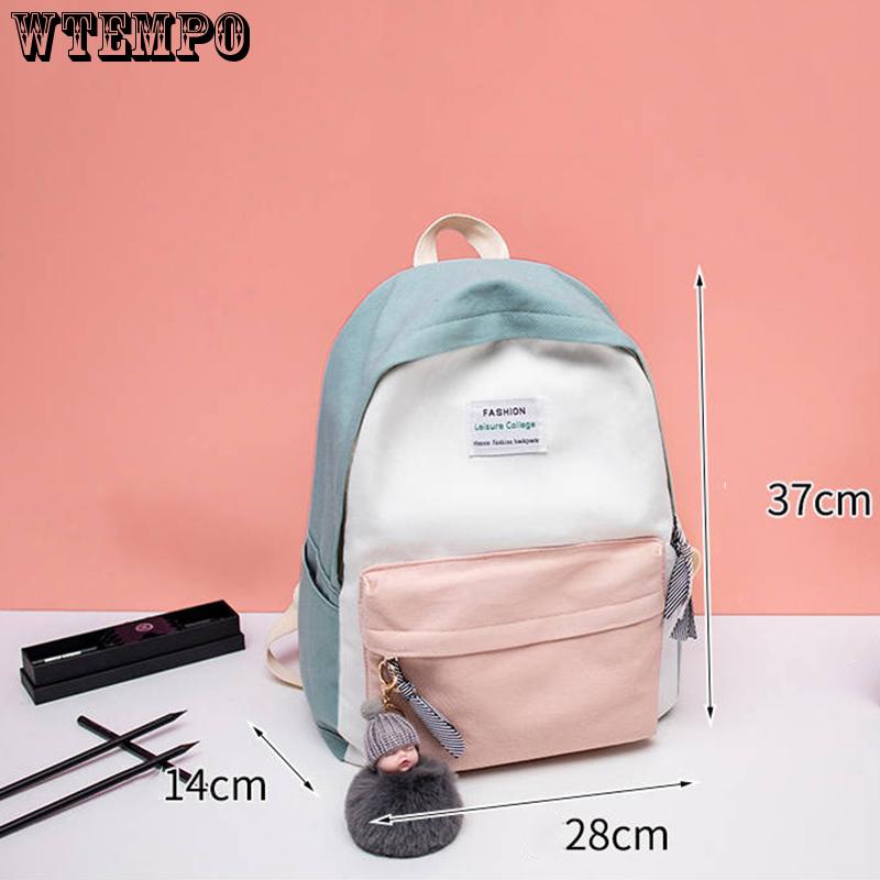New Large Capacity Backpack Women School Bags For Teenagers Female Travel Bags Girls Backpack
