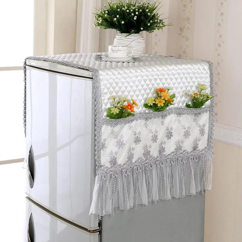 Refrigerator Dust Cover Dust Cloth Cover Cloth Protective Cover Washing Machine Household Appliances Universal Cover Towel