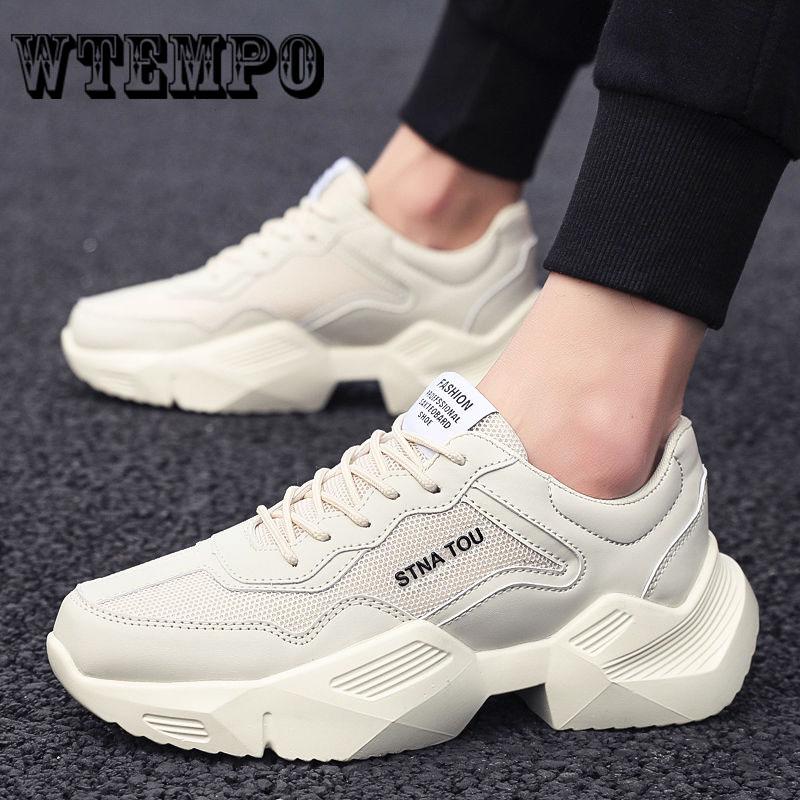 Pair of Shoes Fashion Breathable Net Men Sneakers Student Sport Shoes