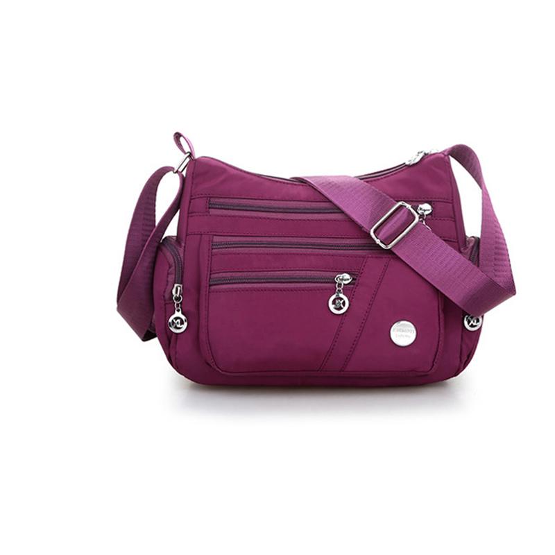 Women Casual Oxford Waterproof Handbag Single Shoulder Pocket Crossbody Bag
