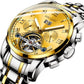 Men's Watches Automatic Mechanical Watch Male Dial Waterproof Stainless Steel Band Sports Watches