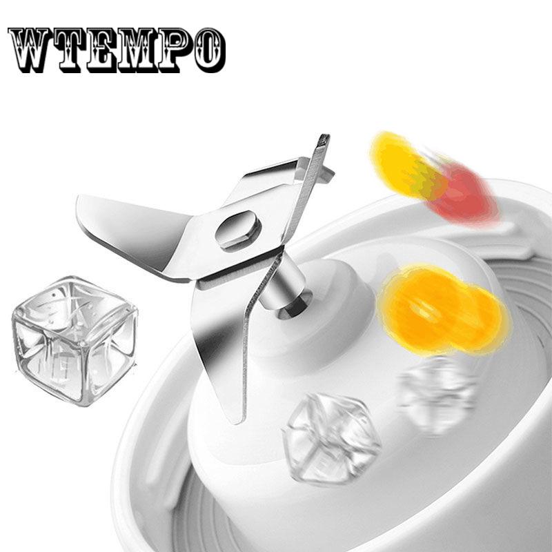 Brand 4 Blades 410ml Mini USB Portable Electric Fruit Juicer Smoothie Maker Blender