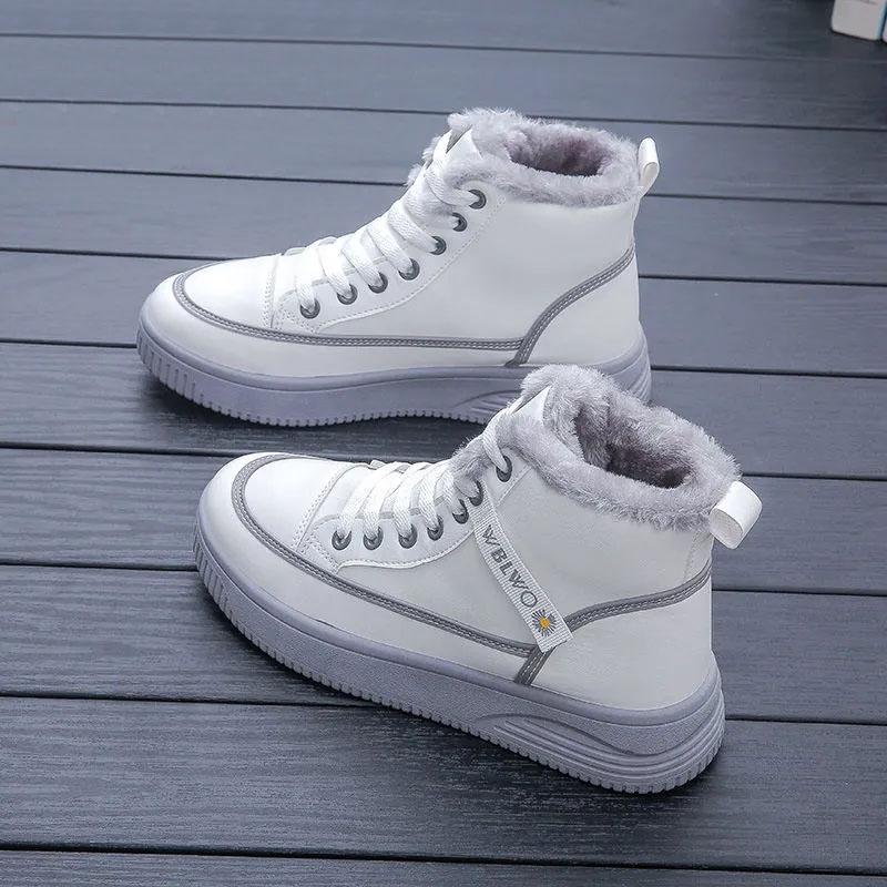Snow Boots Women's Shoes Wild Shoes Winter Cotton Shoes Plus Velvet Martin Boots Short Boots Sports Shoes Casual Shoes