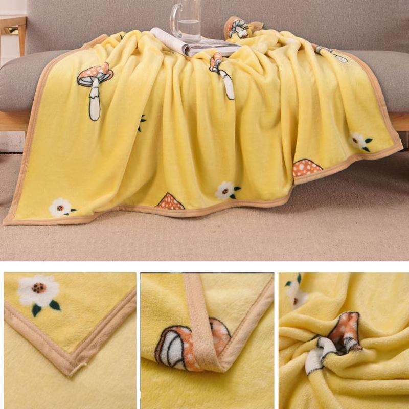 Blanket Coral Fleece Blanket Office Nap Blanket Warm Plus Fleece Single Bed Blanket Shawl Blanket Dormitory Towel Quilt