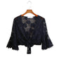 1 PCS Lace Cardigan Women Sun Protection Summer Short Solid Color Thin Shawl