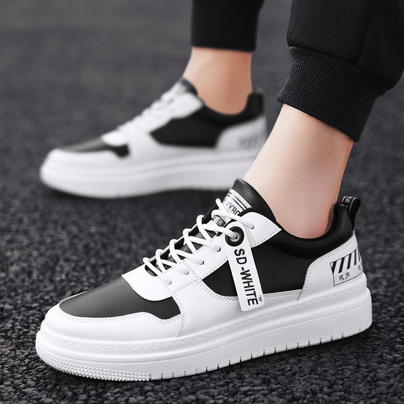 Men's shoes Korean student wild board shoes breathable small white shoes men's internal orgasm shoes