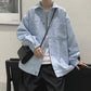 Temperament Jacket Men's Xiaoxiang Wind Lapel Early Autumn Long-sleeved Couple Casual Loose All-match Top Long-sleeved Warm Jacket