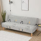 All-inclusive Folding Sofa Bed Cover Tight Wrap Magic Sofa Cover  Printed Stretch Couch Cover Without Armrest
