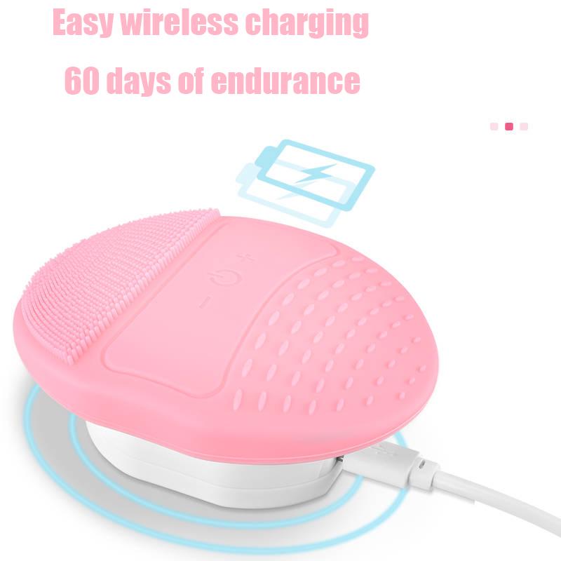Silicone Face Cleansing Instrument Electric Washer Beauty Skin Care Facial Massage Remove Blackhead