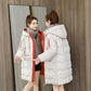 Winter Padded Jacket Women's Mid-length Loose Large Size Padded Jacket Bread Jacket Women