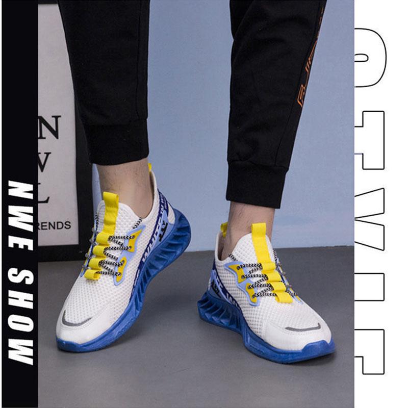 Spring and Summer Men's Shoes Trend Sports Casual Running Shoes Breathable Mesh Men's Single Shoes