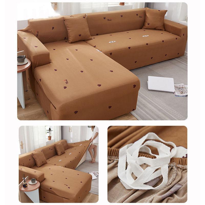 All-inclusive Stretch Universal Sofa Cover Full-cover Sofa Cover Combination Single Three-seat Sofa Cushion Universal