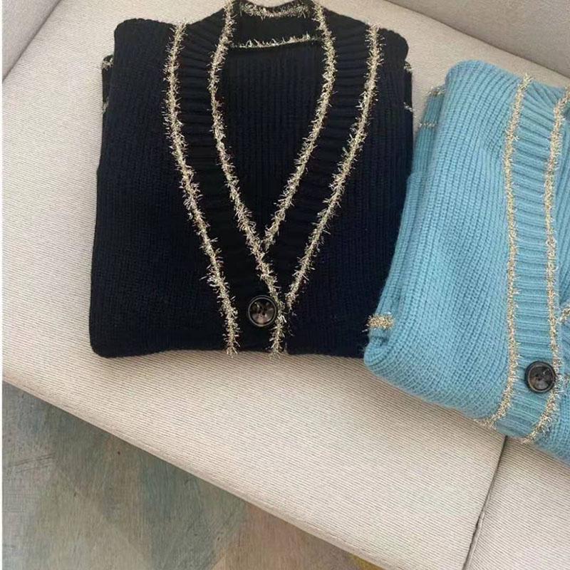 Autumn and Winter Fashion Sweater Loose Casual Jacket Long-sleeved Cardigan Young Women's Top