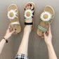Women's Flat Sandals Summer Women's Sandals Non-slip Thick Bottom All-match Beach Shoes