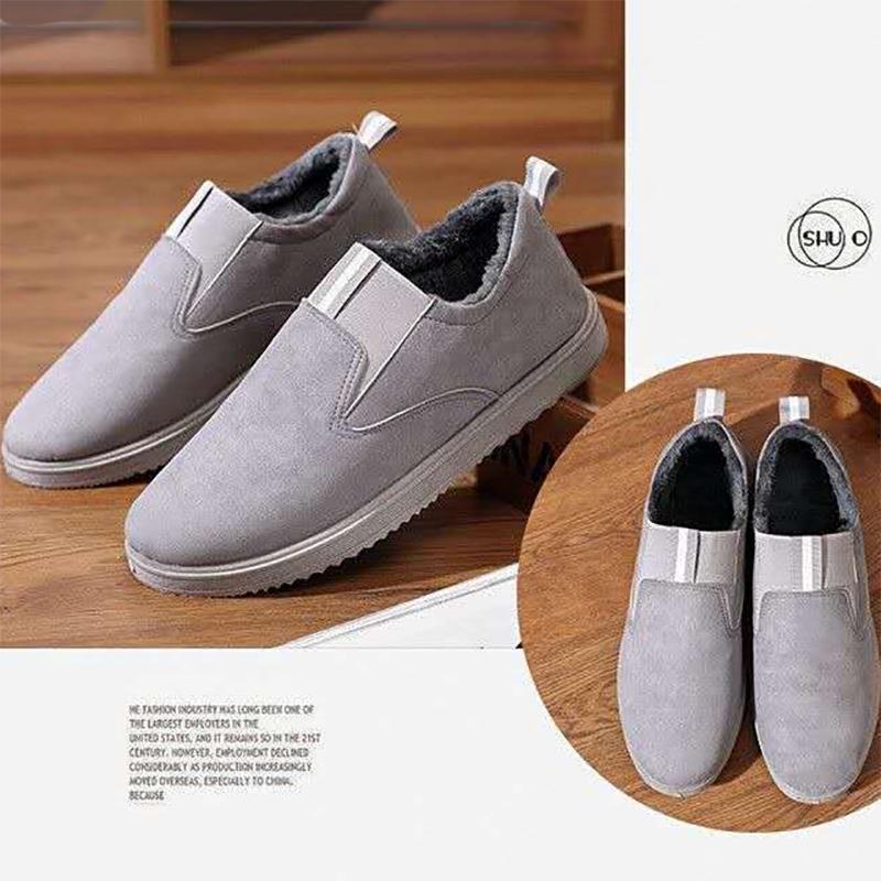 Plush Thick Warm Snow Boots Winter Old Beijing Casual Shoes Non-slip Wear-resistant Cotton Shoes